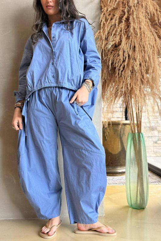 Paloma French Tuck Shirt Denim